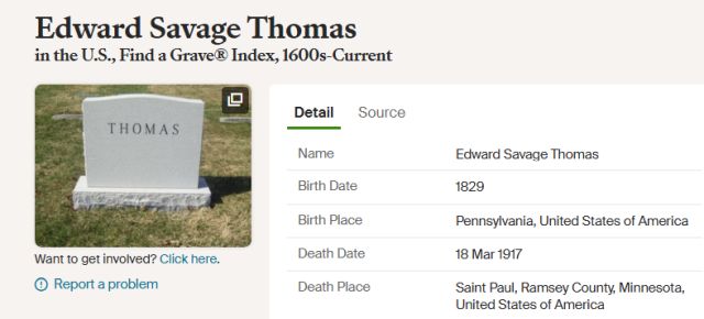 Edward Thomas Headstone
