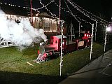 Our new North Pole Express - smoking away!